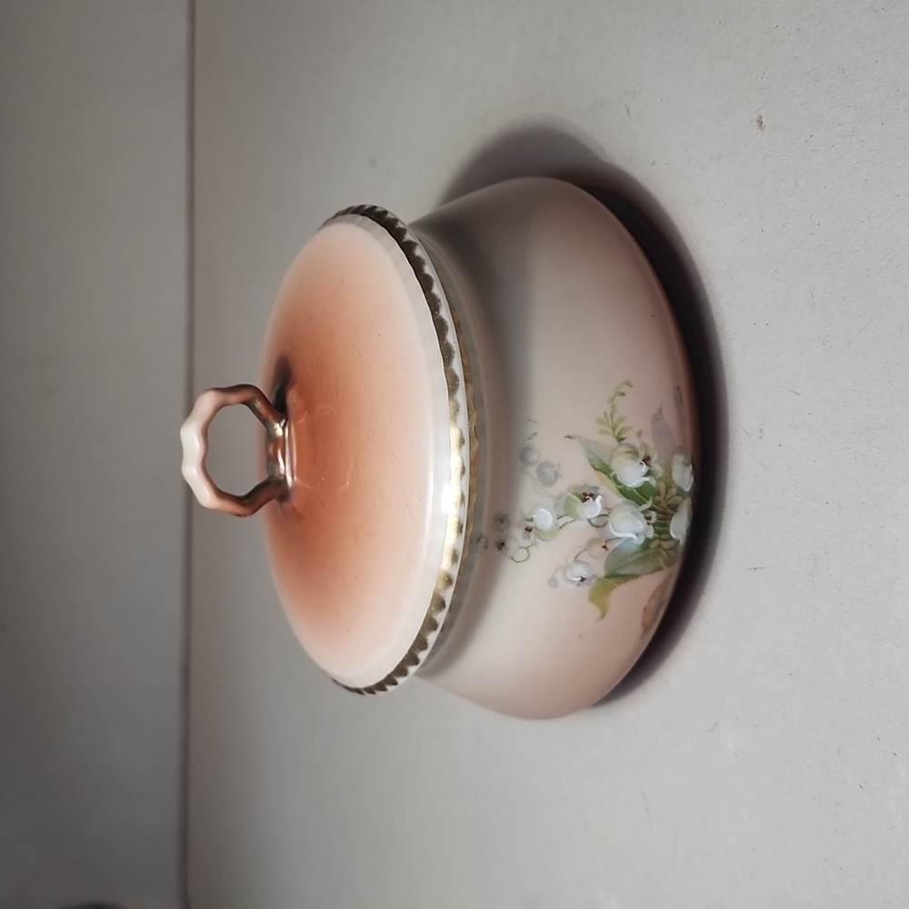 Antique Rare H. &. Co. Bavaria Sugar Bowl